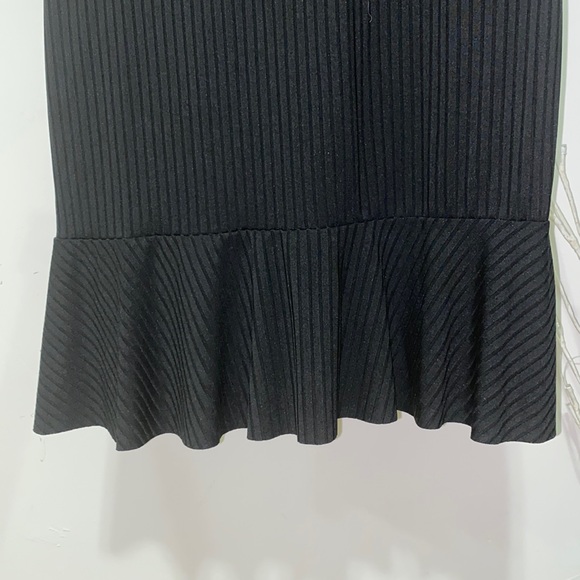 Plunge Rib Frill Mini Dress - Picture 3 of 3